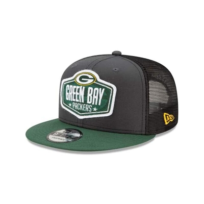 Green Bay Packers Gorra | New Era NFL Draft 9fifty Snapback Cap Mexico - Grises